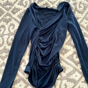 Navy blue Zara NWOT M shirt